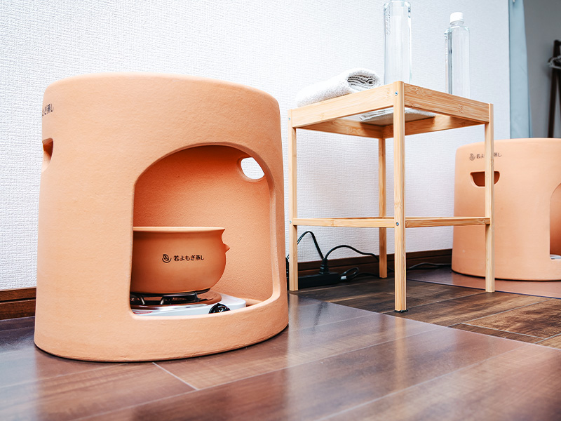 よもぎ蒸しのイメージ